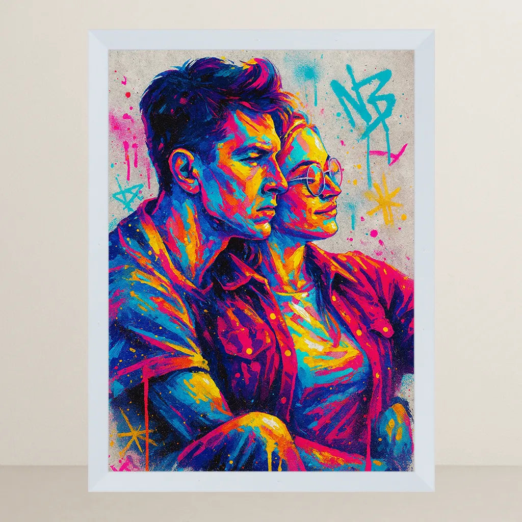 Ritratto personalizzato stile Street Art | Incorniciamoci