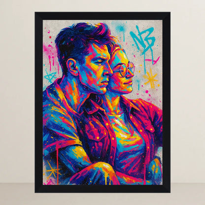 Ritratto personalizzato stile Street Art | Incorniciamoci