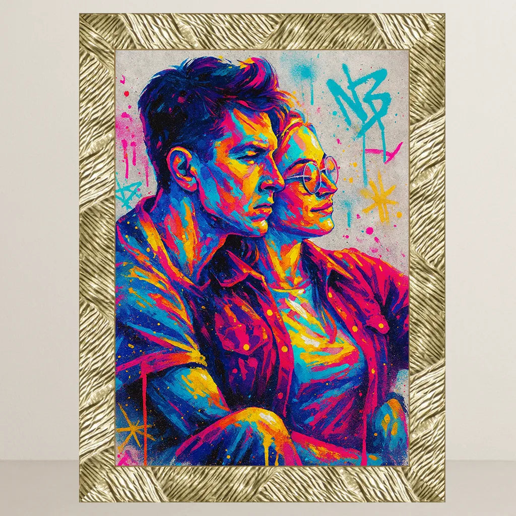 Ritratto personalizzato stile Street Art | Incorniciamoci