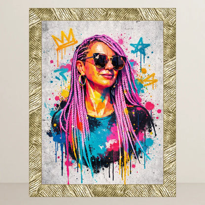 Ritratto personalizzato stile Street Art | Incorniciamoci