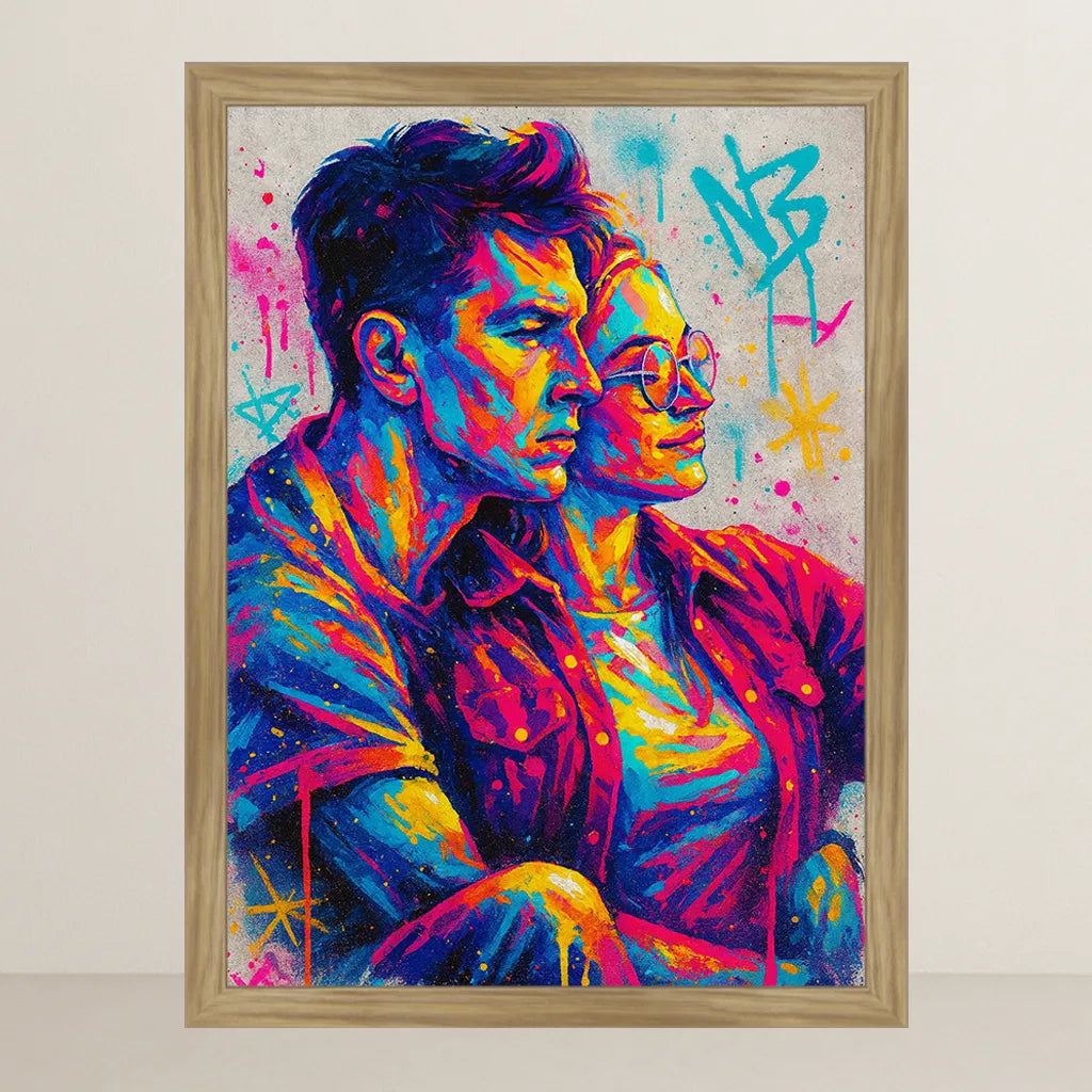 Ritratto personalizzato stile Street Art | Incorniciamoci