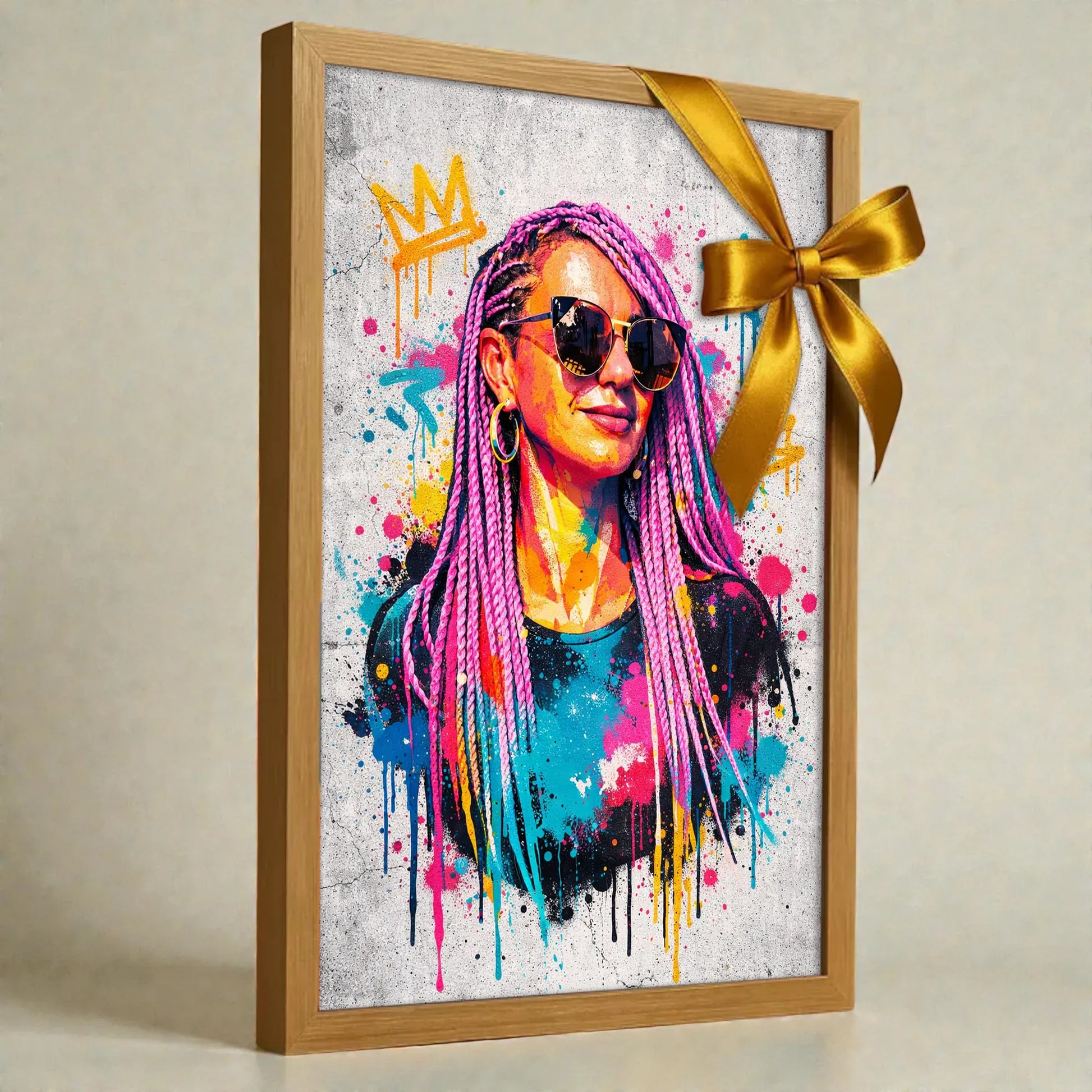 Ritratto personalizzato stile Street Art | Incorniciamoci