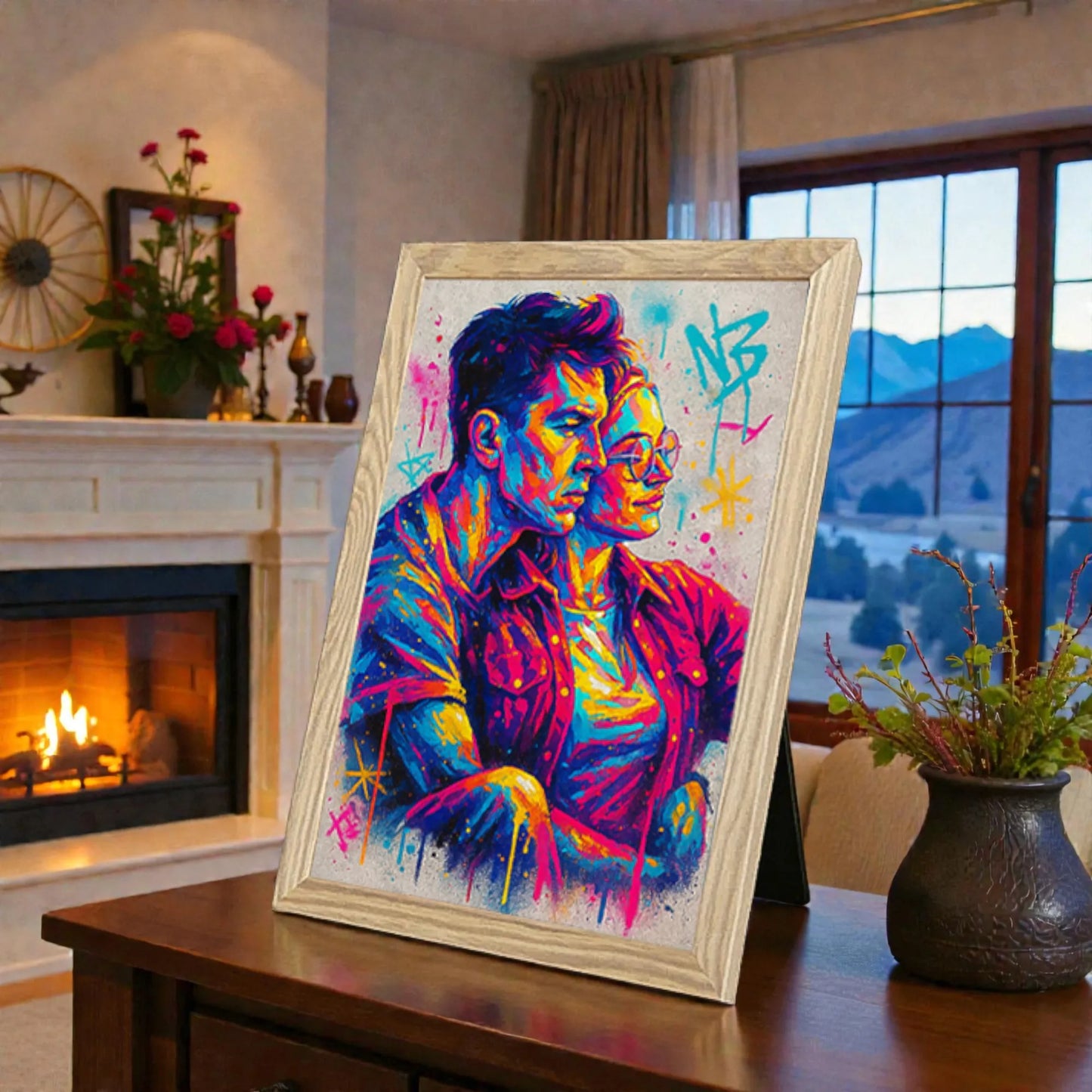 Ritratto personalizzato stile Street Art | Incorniciamoci