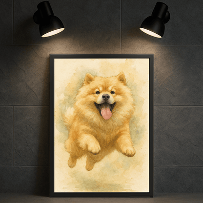 Ritratto personalizzato stile Acquarello | Incorniciamoci