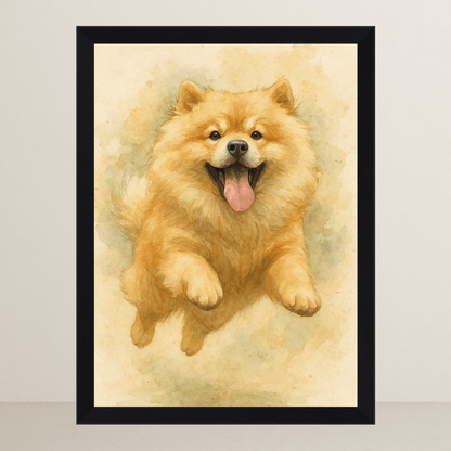 Ritratto personalizzato stile Acquarello | Incorniciamoci