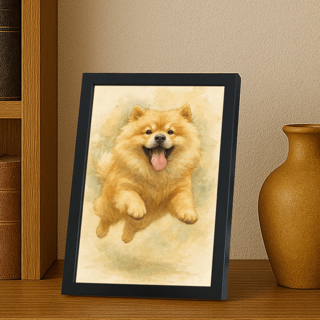 Ritratto personalizzato stile Acquarello | Incorniciamoci