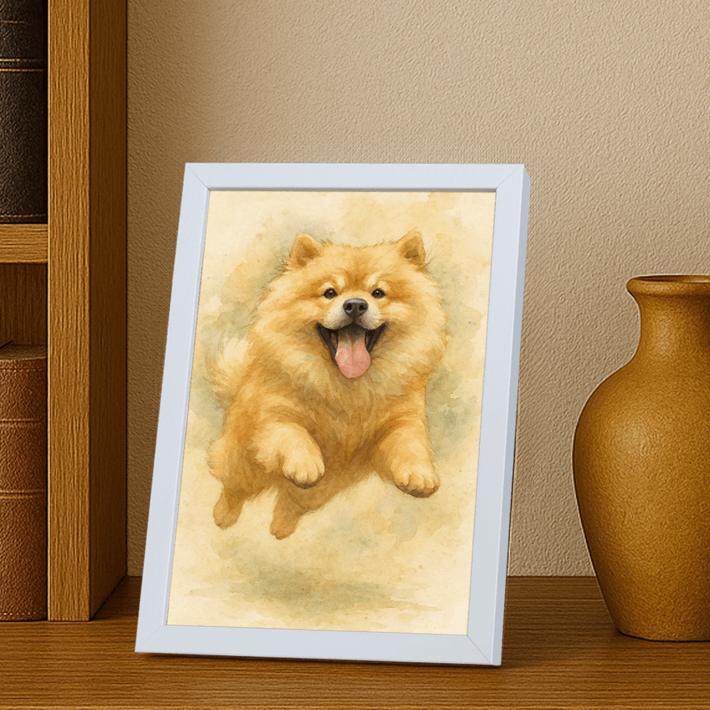 Ritratto personalizzato stile Acquarello | Incorniciamoci