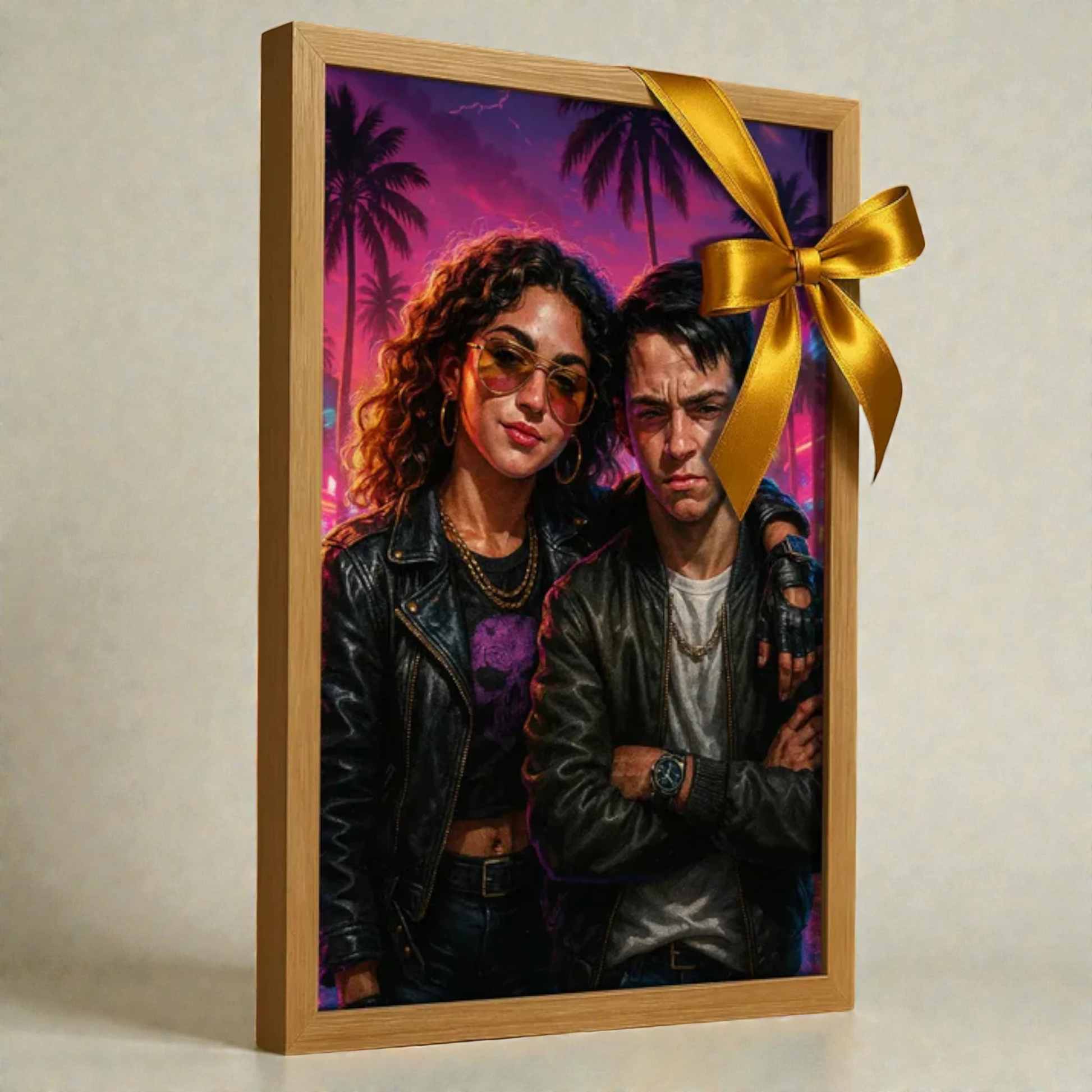 Ritratto personalizzato stile Bad Boy | Incorniciamoci