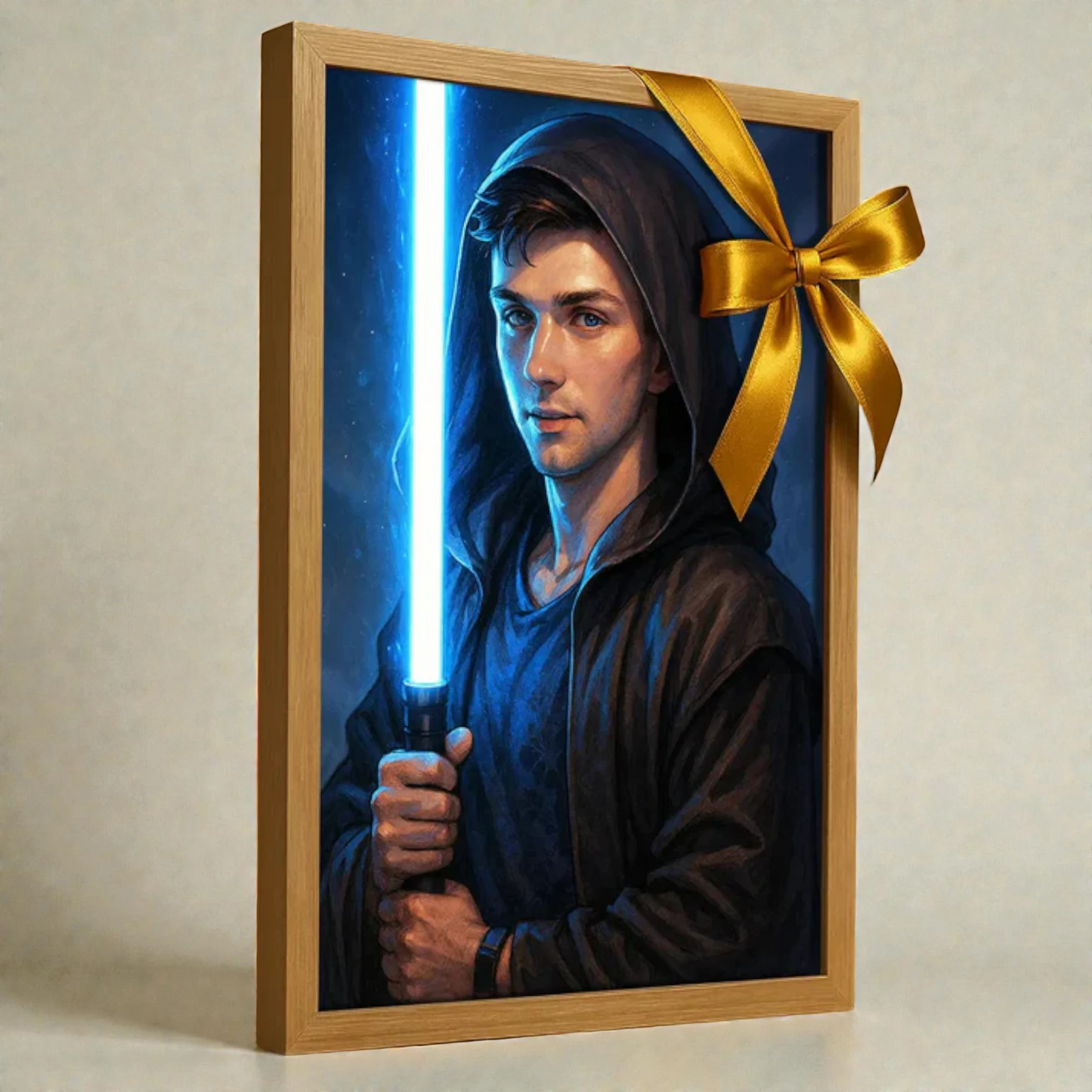 Ritratto personalizzato stile Cavaliere Blu | Incorniciamoci