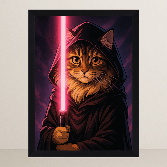 Ritratto personalizzato stile Cavaliere Rosa | Incorniciamoci