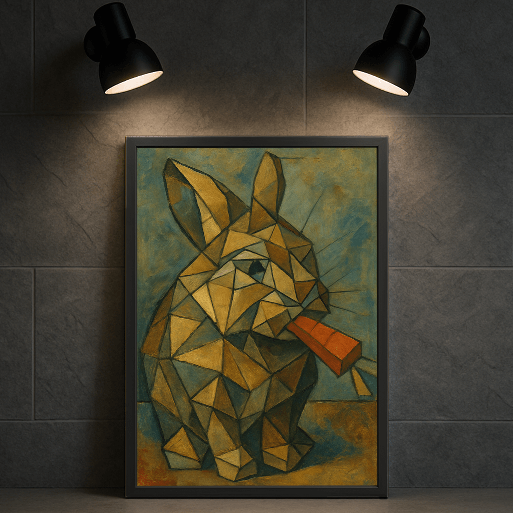 Ritratto personalizzato stile Cubismo | Incorniciamoci