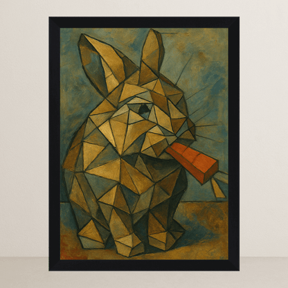 Ritratto personalizzato stile Cubismo | Incorniciamoci