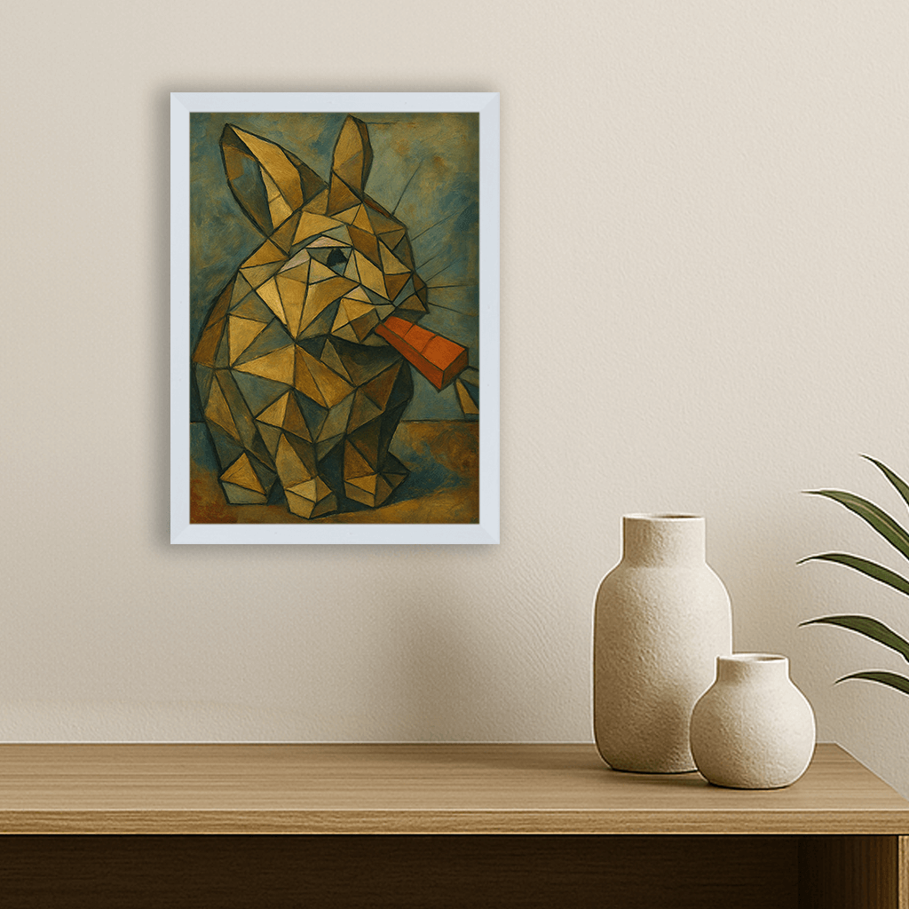 Ritratto personalizzato stile Cubismo | Incorniciamoci