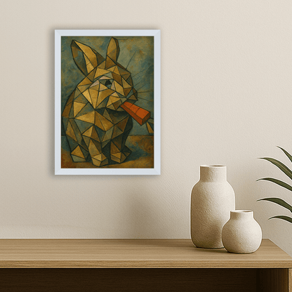 Ritratto personalizzato stile Cubismo | Incorniciamoci