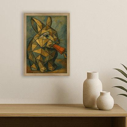 Ritratto personalizzato stile Cubismo | Incorniciamoci