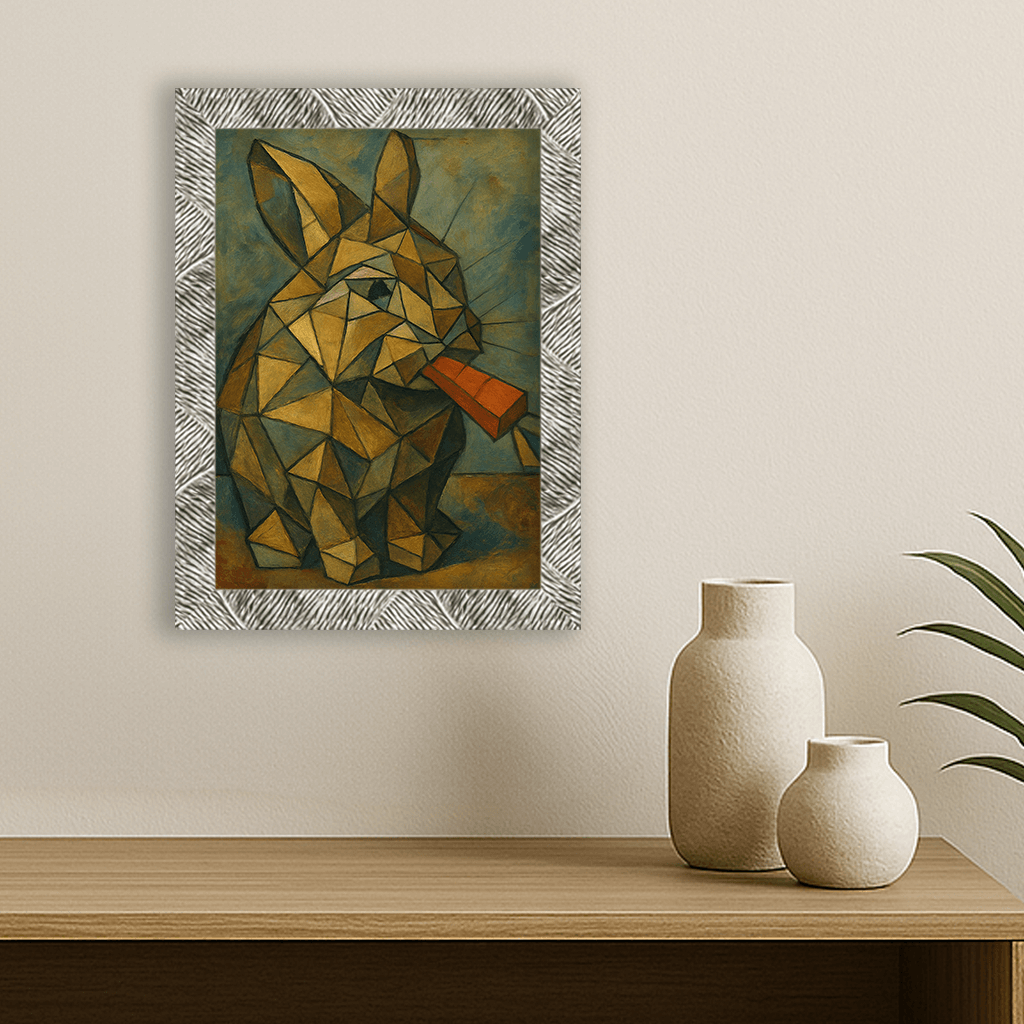 Ritratto personalizzato stile Cubismo | Incorniciamoci