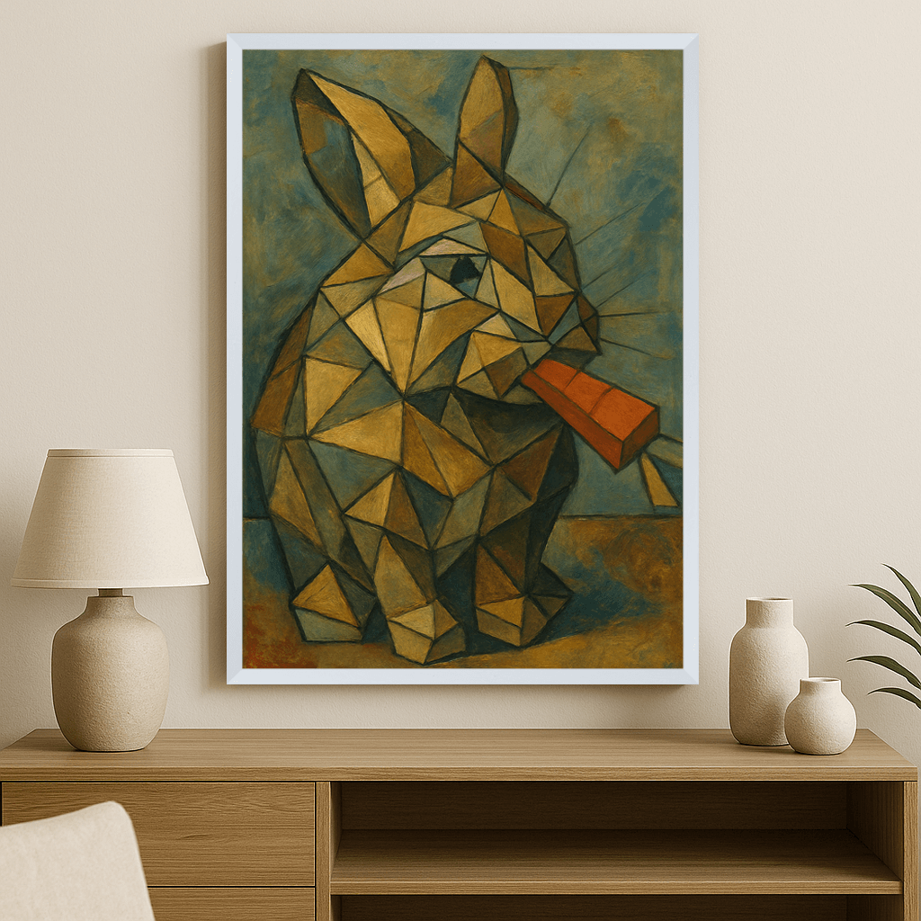 Ritratto personalizzato stile Cubismo | Incorniciamoci