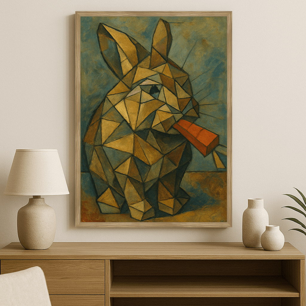 Ritratto personalizzato stile Cubismo | Incorniciamoci