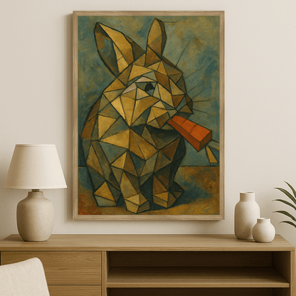 Ritratto personalizzato stile Cubismo | Incorniciamoci