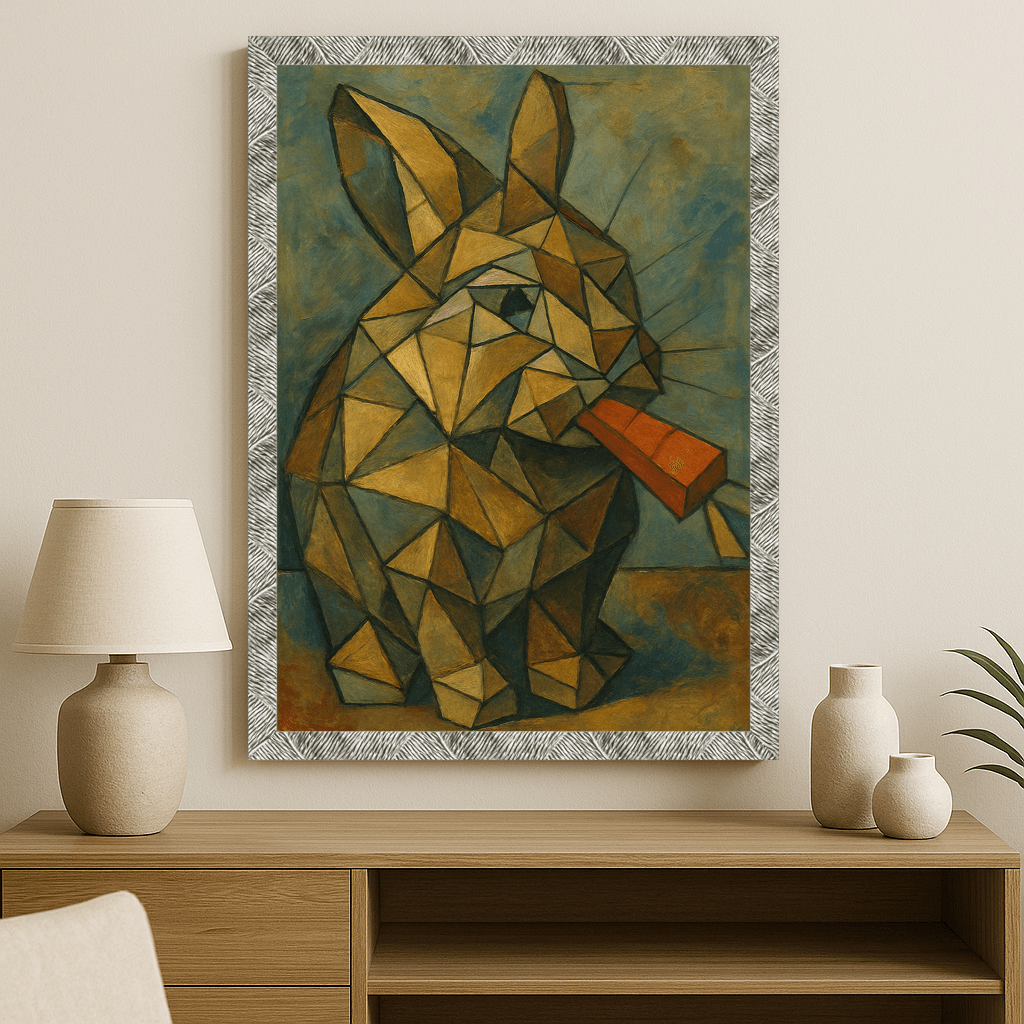 Ritratto personalizzato stile Cubismo | Incorniciamoci