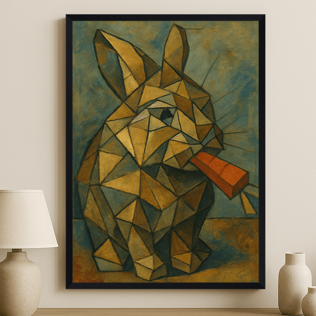 Ritratto personalizzato stile Cubismo | Incorniciamoci