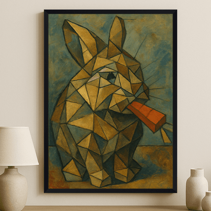 Ritratto personalizzato stile Cubismo | Incorniciamoci