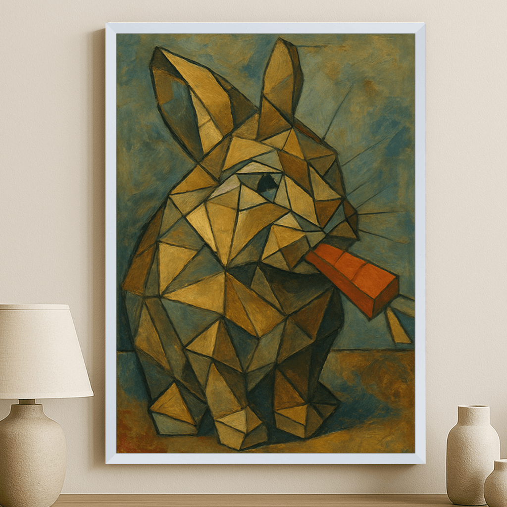 Ritratto personalizzato stile Cubismo | Incorniciamoci