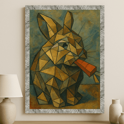 Ritratto personalizzato stile Cubismo | Incorniciamoci