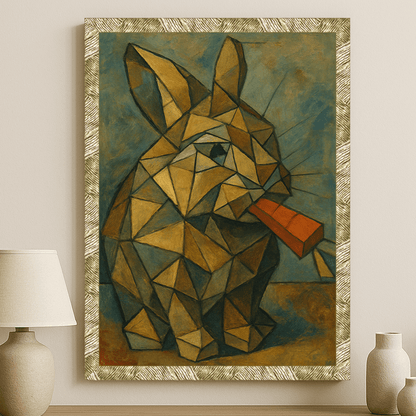 Ritratto personalizzato stile Cubismo | Incorniciamoci