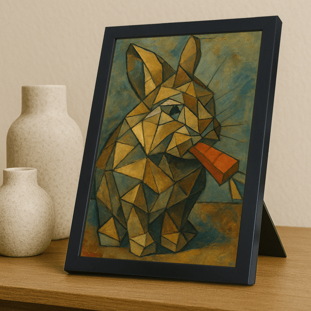 Ritratto personalizzato stile Cubismo | Incorniciamoci