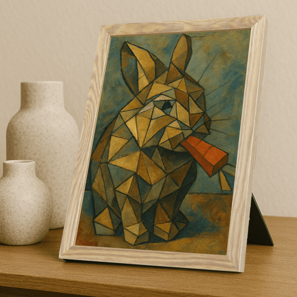 Ritratto personalizzato stile Cubismo | Incorniciamoci