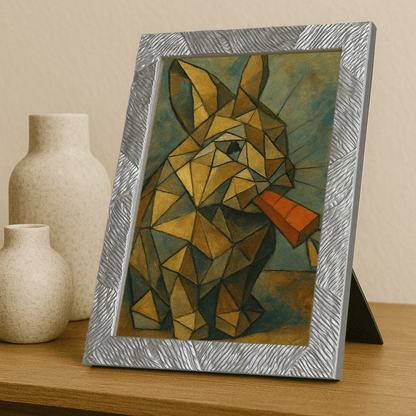 Ritratto personalizzato stile Cubismo | Incorniciamoci