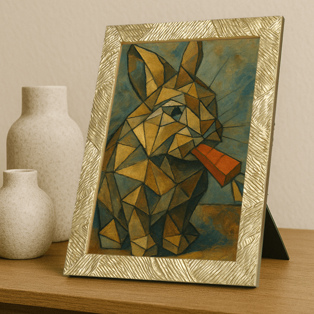 Ritratto personalizzato stile Cubismo | Incorniciamoci