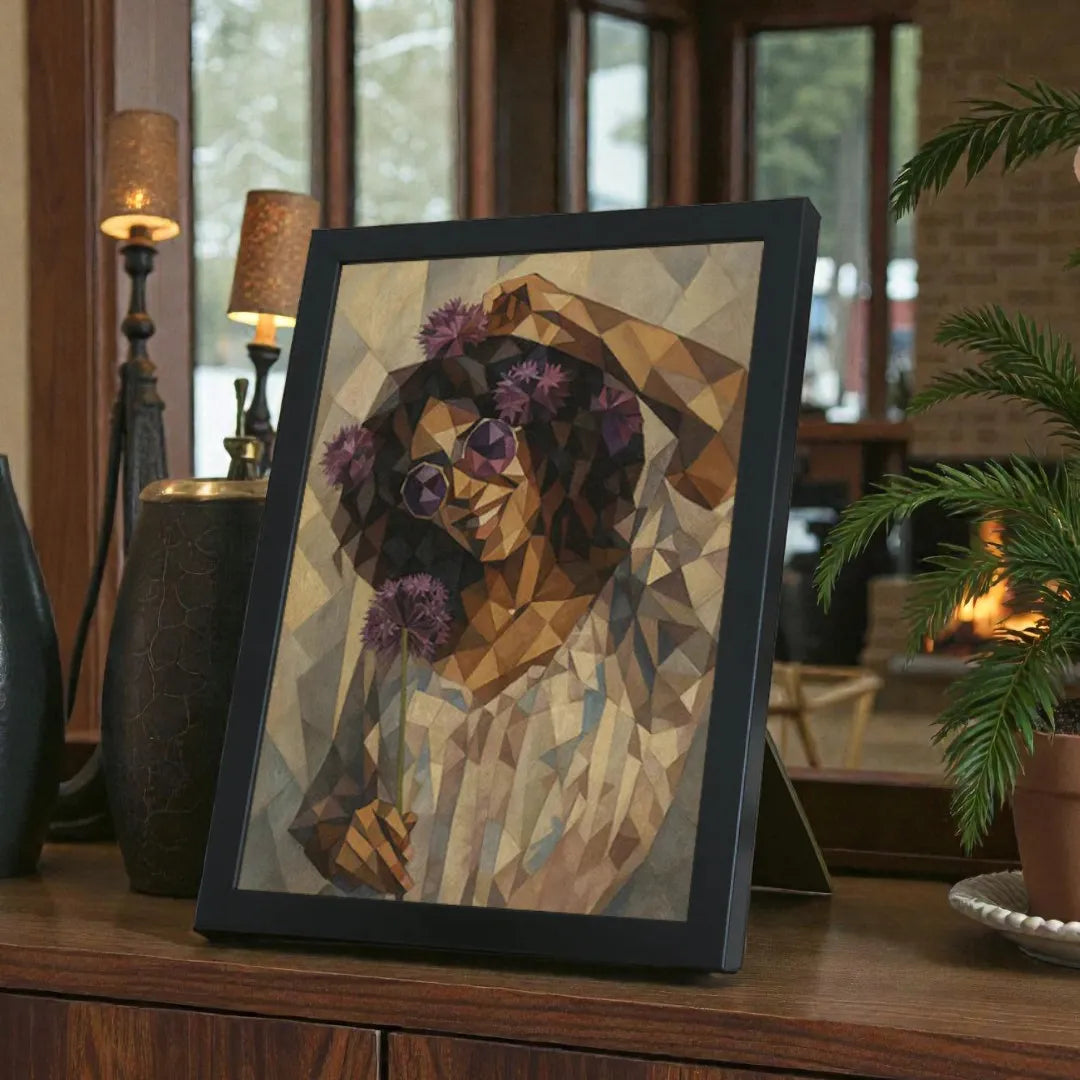 Ritratto personalizzato stile Cubismo | Incorniciamoci