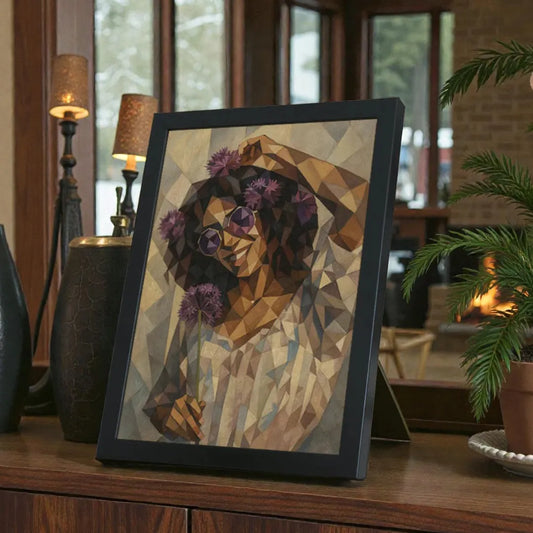 Ritratto personalizzato stile Cubismo | Incorniciamoci