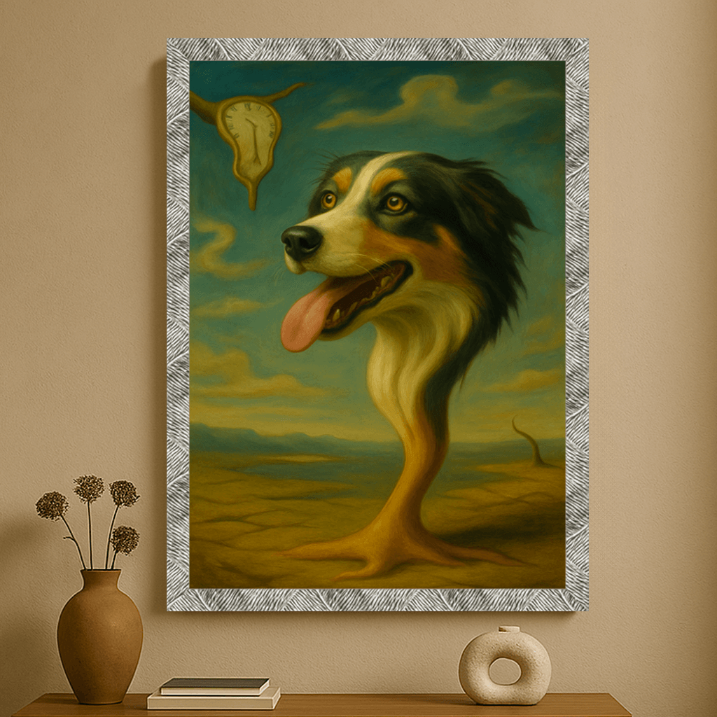 Ritratto personalizzato stile Dali | Incorniciamoci