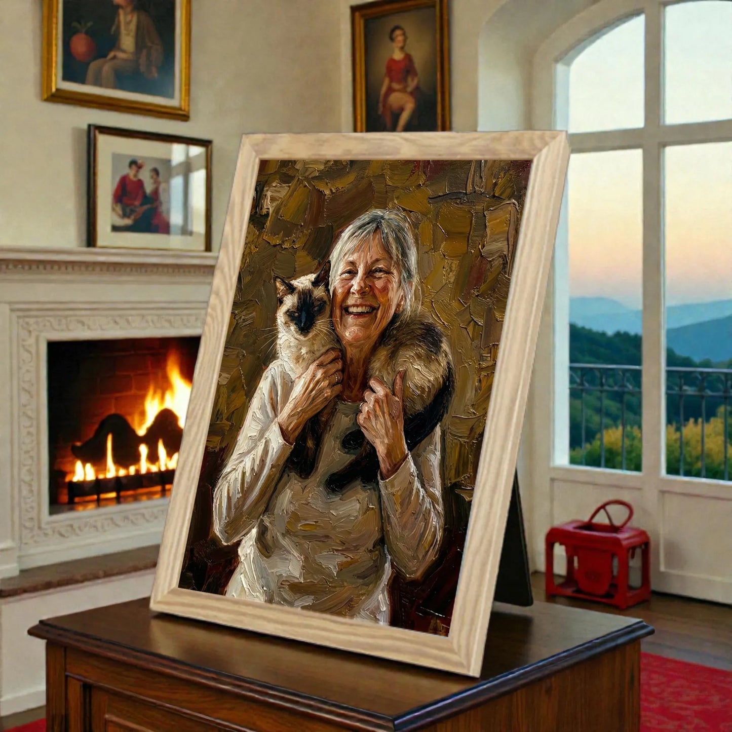 Ritratto personalizzato stile Dipinto a olio | Incorniciamoci