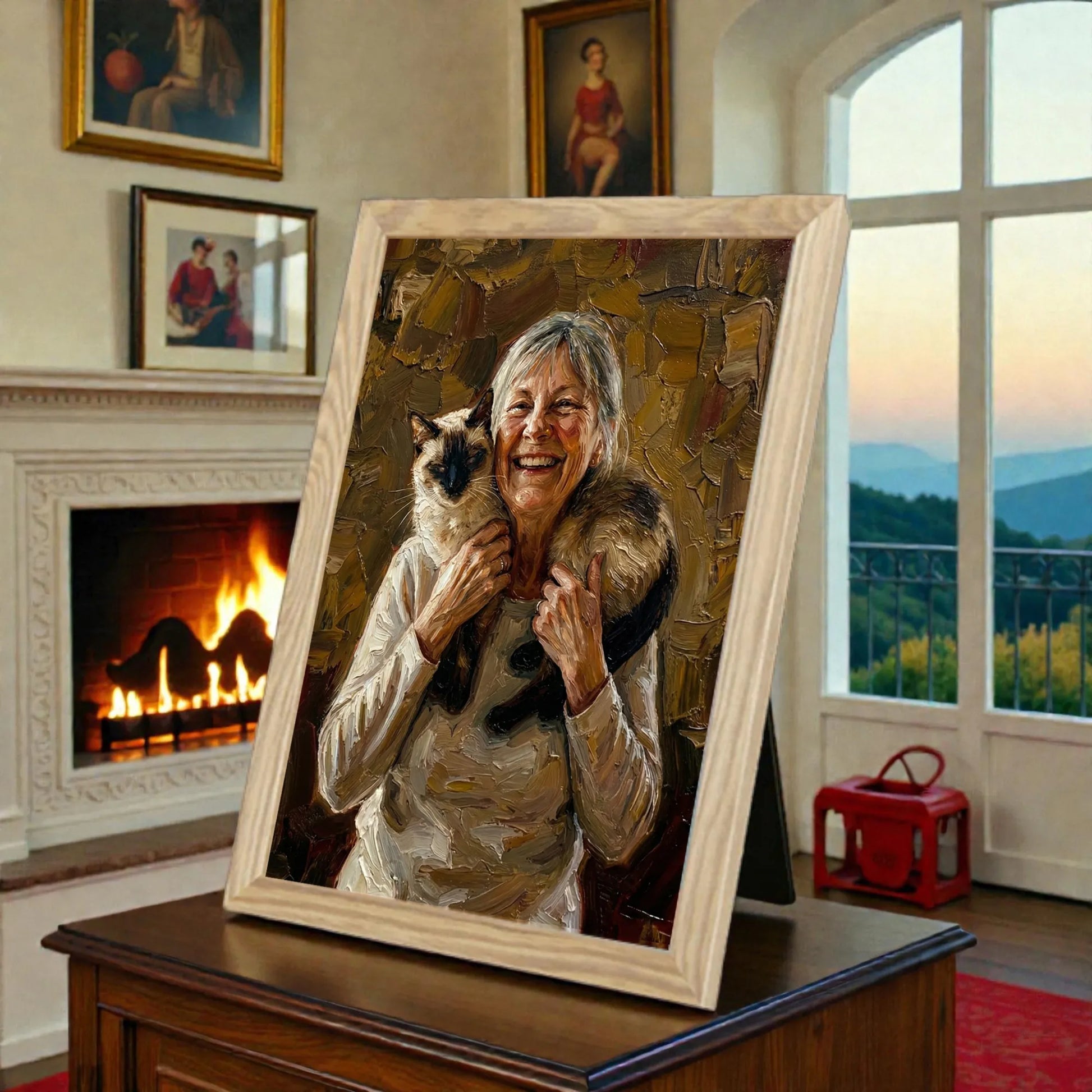 Ritratto personalizzato stile Dipinto a olio | Incorniciamoci