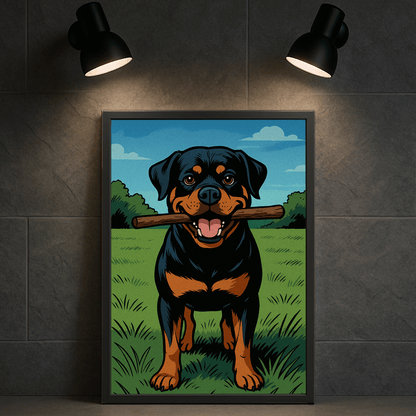 Ritratto personalizzato stile Fumetto americano | Incorniciamoci