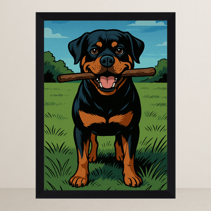 Ritratto personalizzato stile Fumetto americano | Incorniciamoci