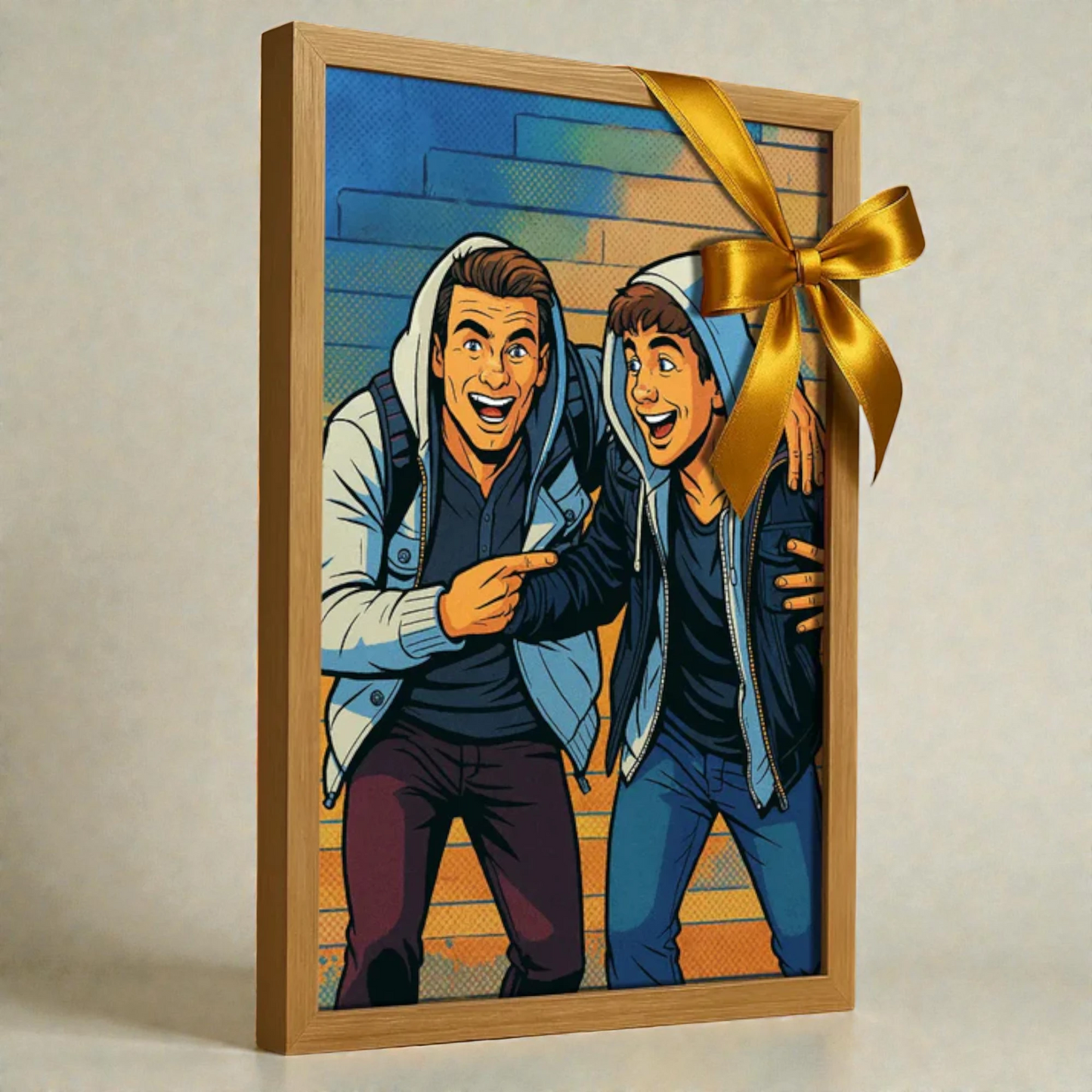 Ritratto personalizzato stile Fumetto americano | Incorniciamoci