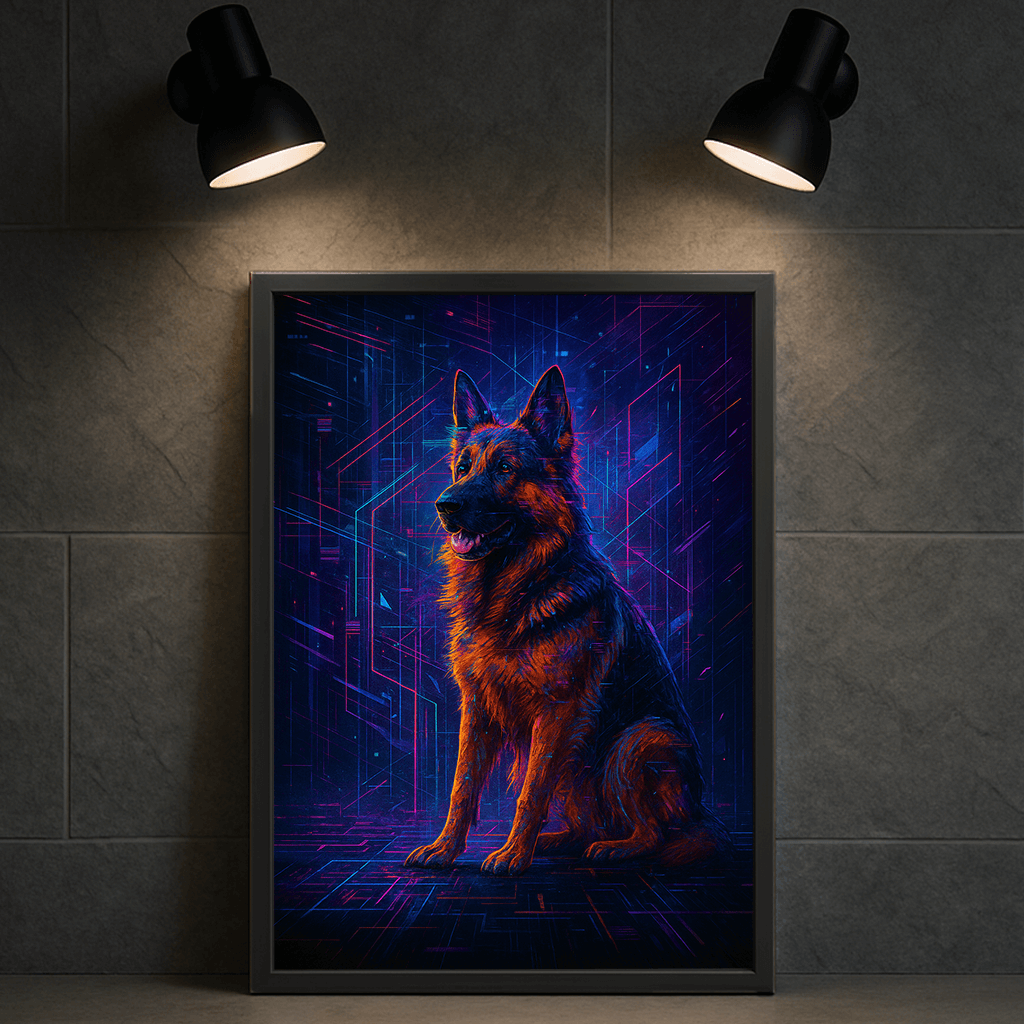 Ritratto personalizzato stile Glitch | Incorniciamoci