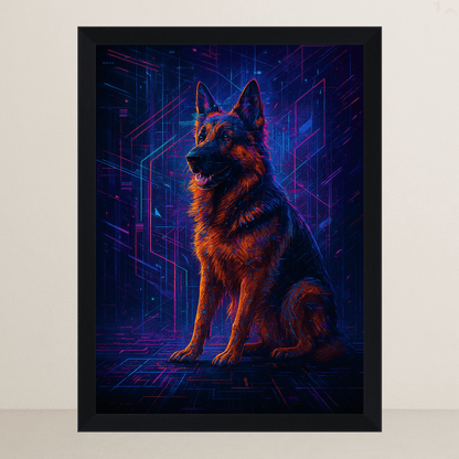 Ritratto personalizzato stile Glitch | Incorniciamoci