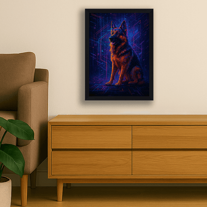 Ritratto personalizzato stile Glitch | Incorniciamoci