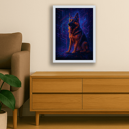 Ritratto personalizzato stile Glitch | Incorniciamoci