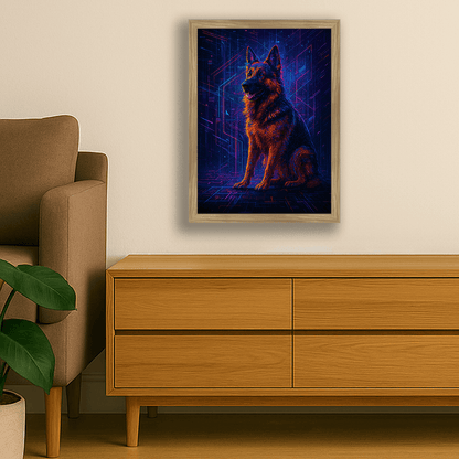 Ritratto personalizzato stile Glitch | Incorniciamoci