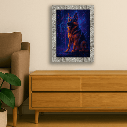 Ritratto personalizzato stile Glitch | Incorniciamoci