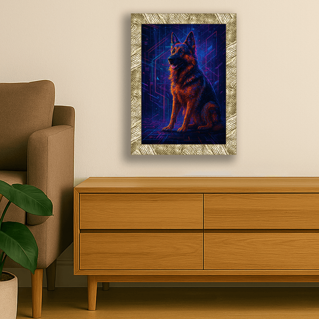 Ritratto personalizzato stile Glitch | Incorniciamoci