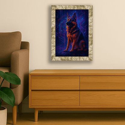 Ritratto personalizzato stile Glitch | Incorniciamoci