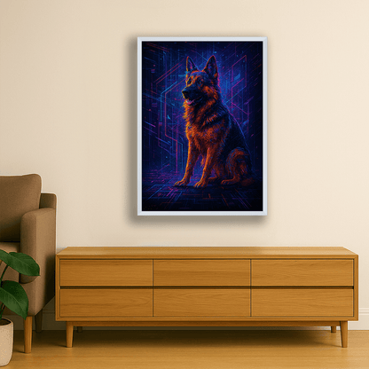 Ritratto personalizzato stile Glitch | Incorniciamoci